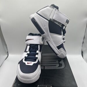 Nike Zoom LeBron 2 Basketball Shoes,Men's SZ: 7.5 M, DR0826 100, (NEW/DEFECTS)